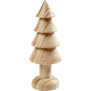 Choinka drewniana Creativ 10x4 cm
